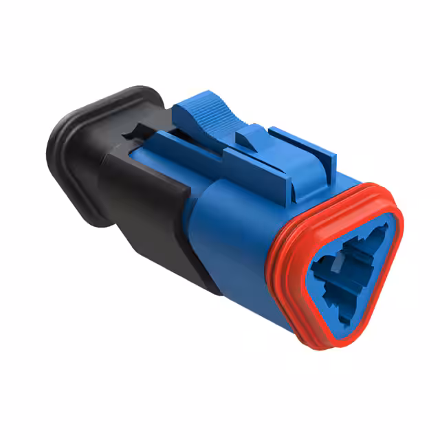 AT06-3S-SR02BLU Amphenol Sine Systems Corp  Boîtiers de connecteurs rectangulaires